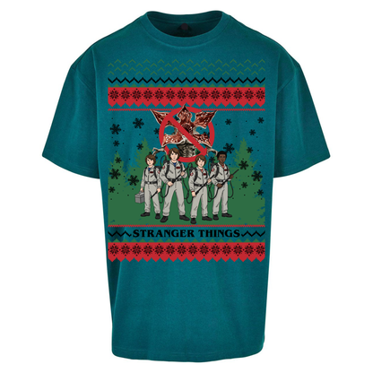 Stranger Things Demogorgon Christmas Oversized T Shirts