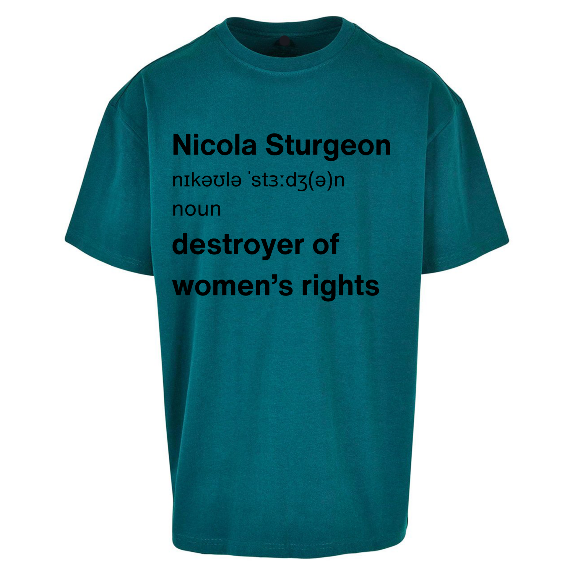 JK Rowling Nicola Sturgeon T Shirt Oversized T Shirts