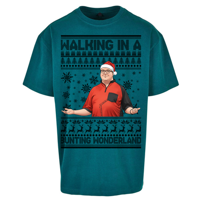 Bunting Wonderland Oversized T Shirt