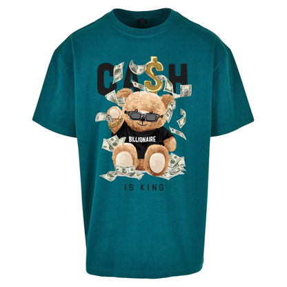 Teddy Bear Billionaire Streetwear Oversized T Shirts