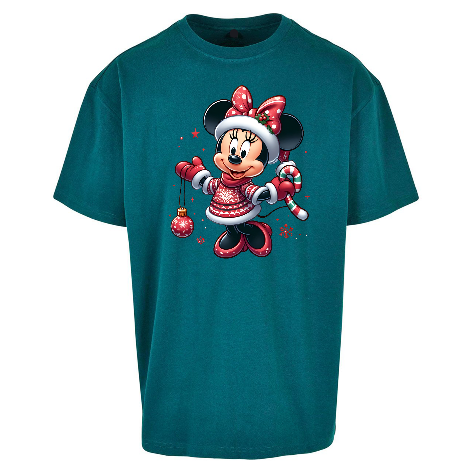 Mini Mouse Christmas Oversized T Shirts