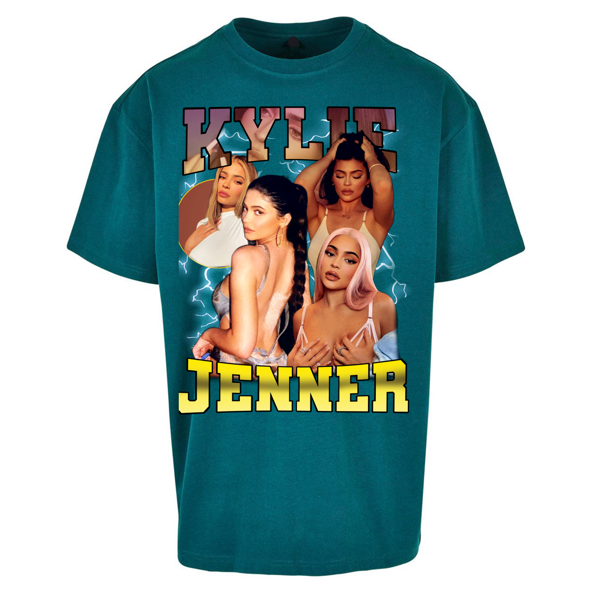Kylie Jenner Pink Lips Oversized T Shirts