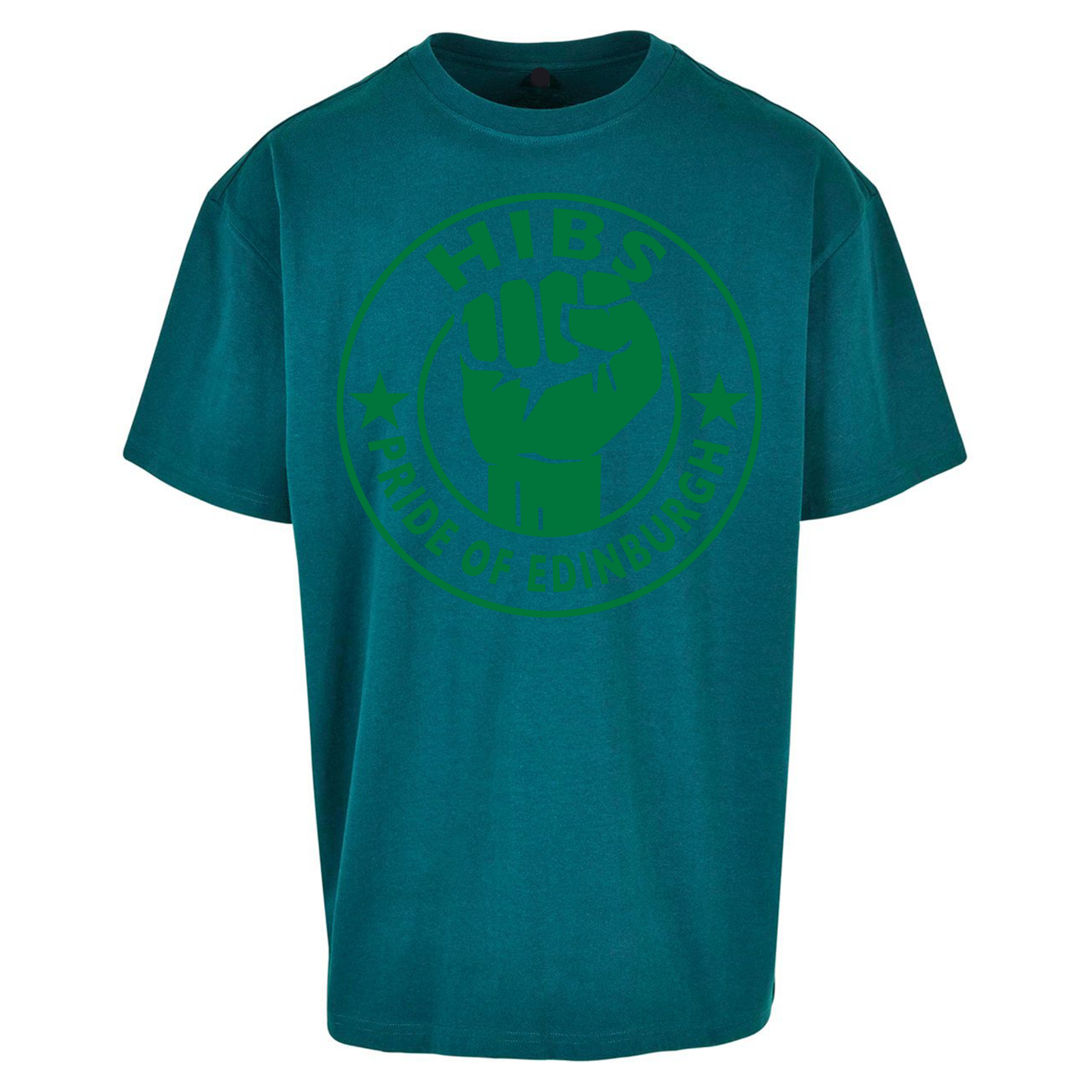 Hibernian FC Football Oversized T Shirts