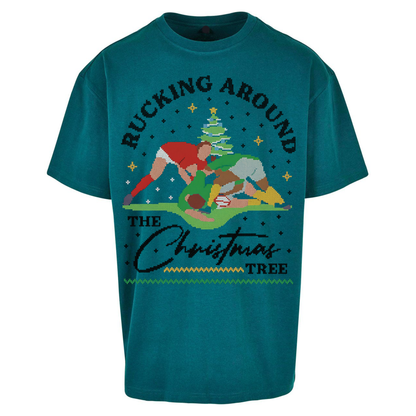 Rugby Christmas Oversized T Shirts