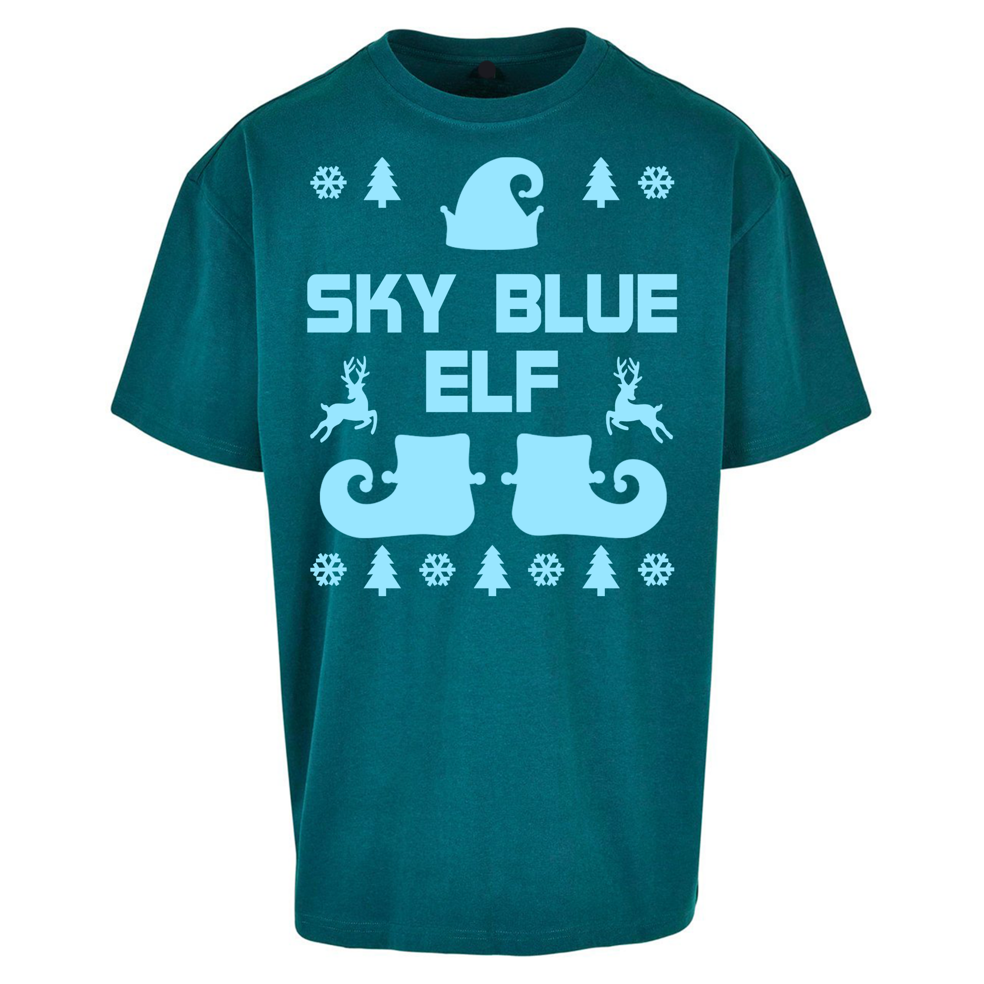 Coventry City FC Christmas Oversized T Shirt