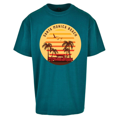 Santa Monica Beach Oversized T Shirts