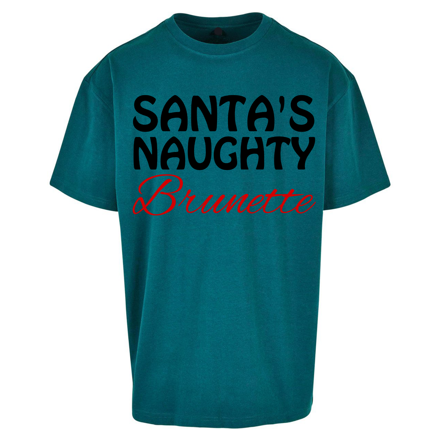 Naughty Brunette Oversized T Shirt