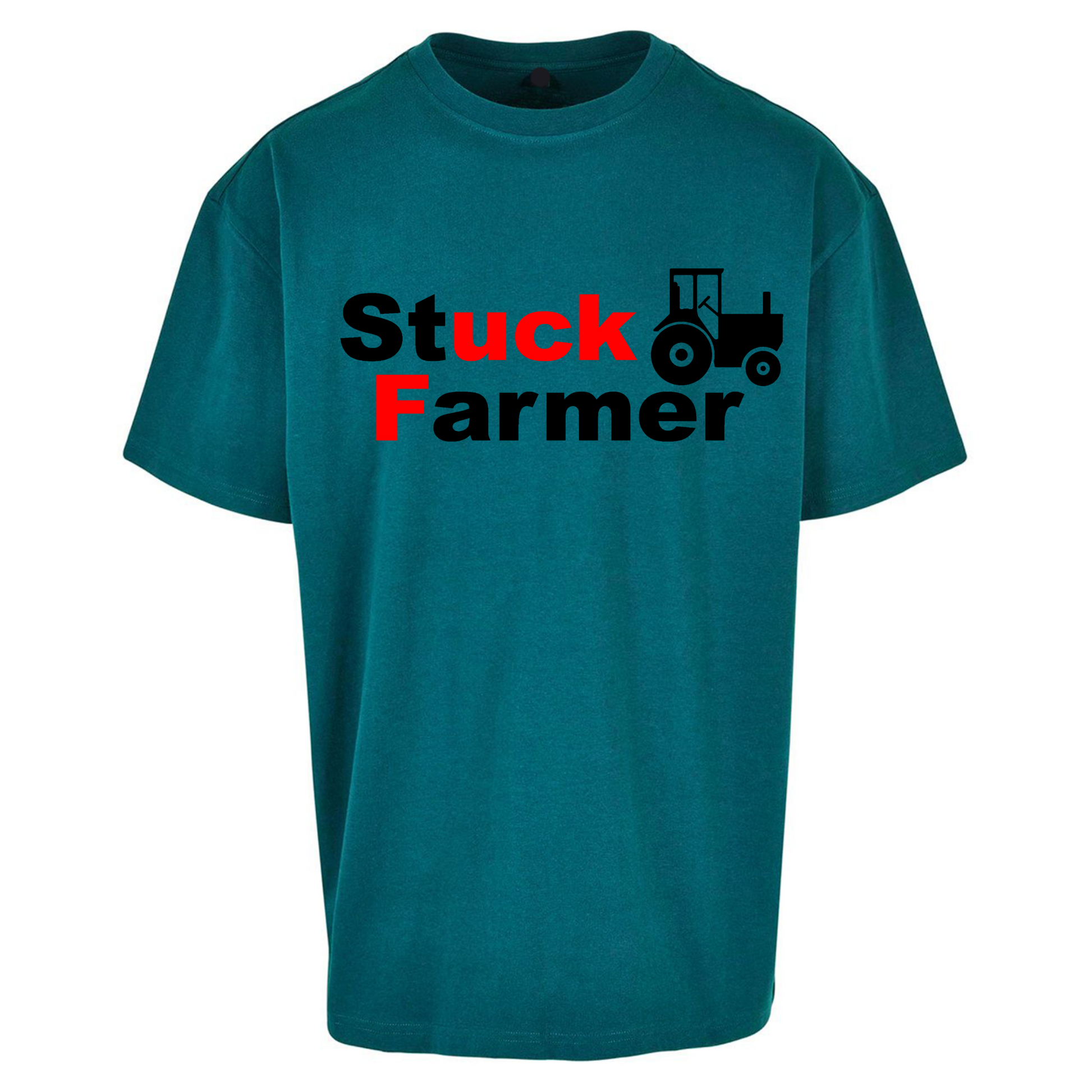 Stuck Farmer Oversized T Shirt