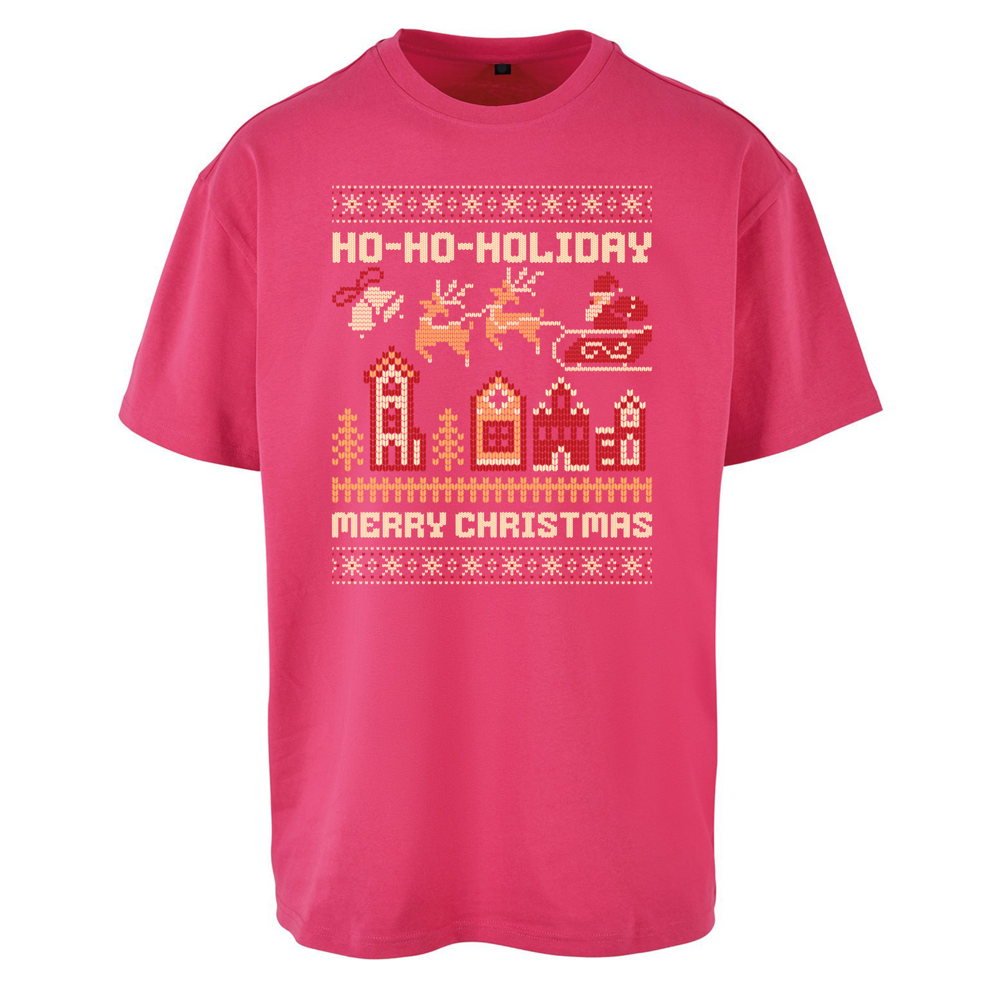 Have Yourself a HO HO HOLIDAY Christmas Oversized T Shirts