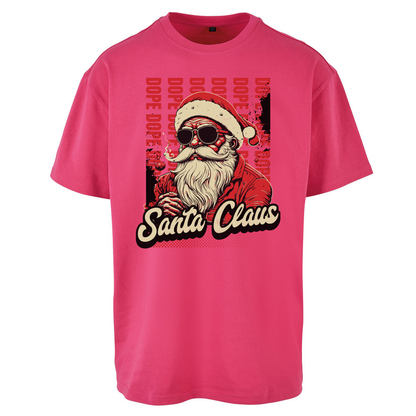 Dope Santa Claus Oversized T Shirts