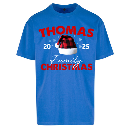 Thomas Family Christmas Oversized T Shirts
