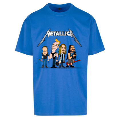 Metallica Cartoon Oversized T Shirts