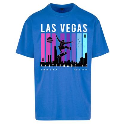Las Vegas Skateboarding Oversized T Shirts
