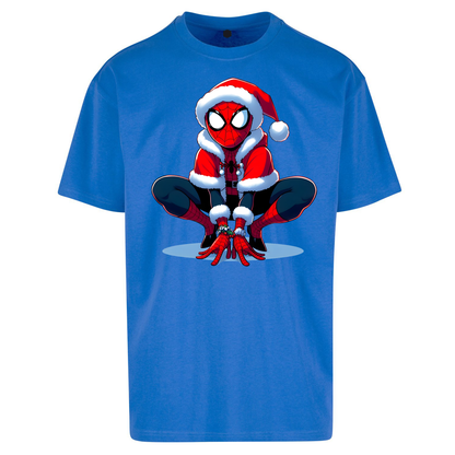 Spiderman Santa Oversized T Shirts