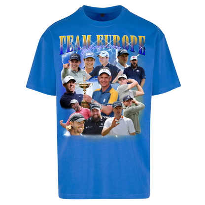 Ryder Cup 2025 Team Europe Oversized T Shirts
