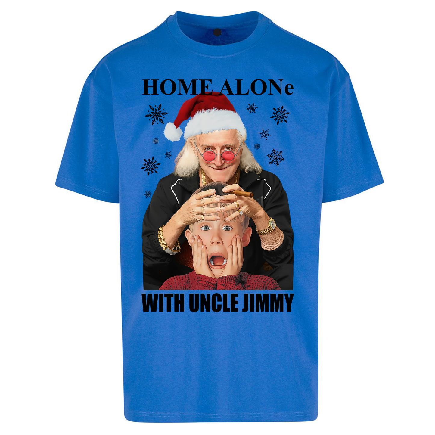 Home Alone Uncle Jimmy Oversized T Shirt