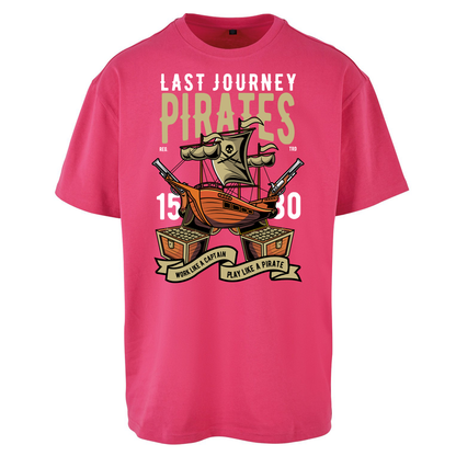 Last Journey Pirates Oversized T Shirts
