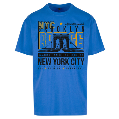 NYC Brooklyn Bridge Oversized T Shirts