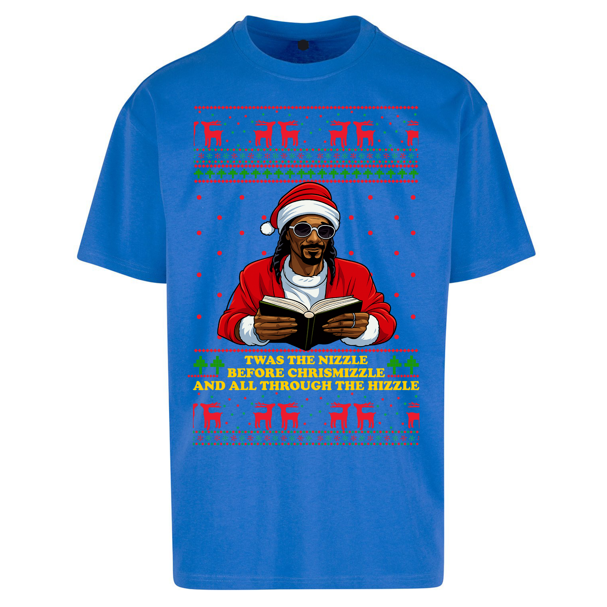 Snoop Dogg Nizzle Christmas Oversized T Shirt
