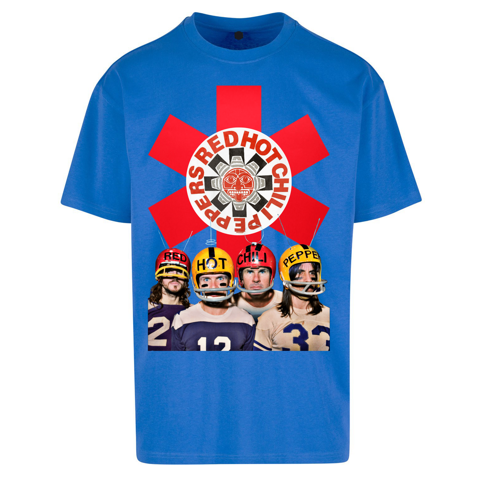 Red Hot Chilli Peppers American Football Oversized T Shirts