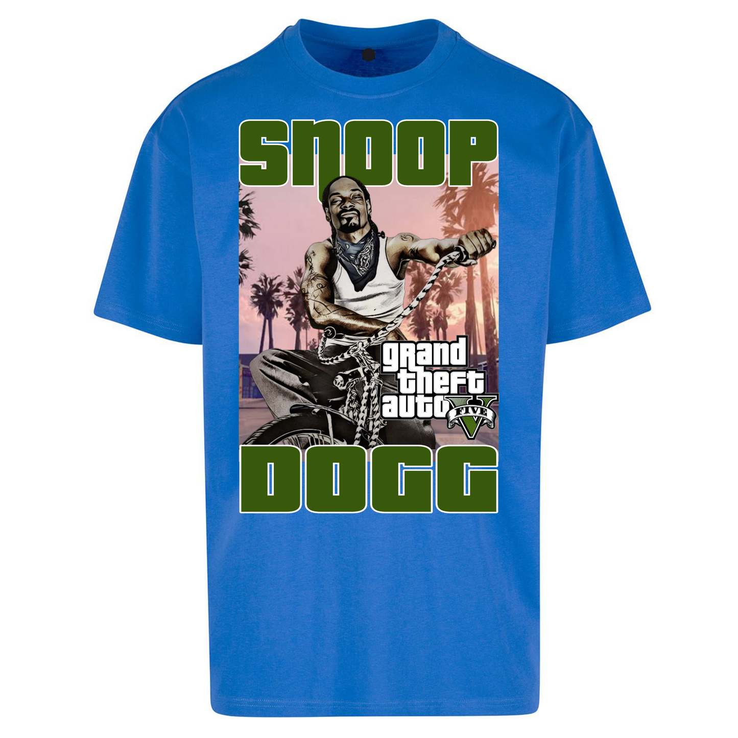 Snoop Dogg Grand Theft Auto Oversized T Shirts