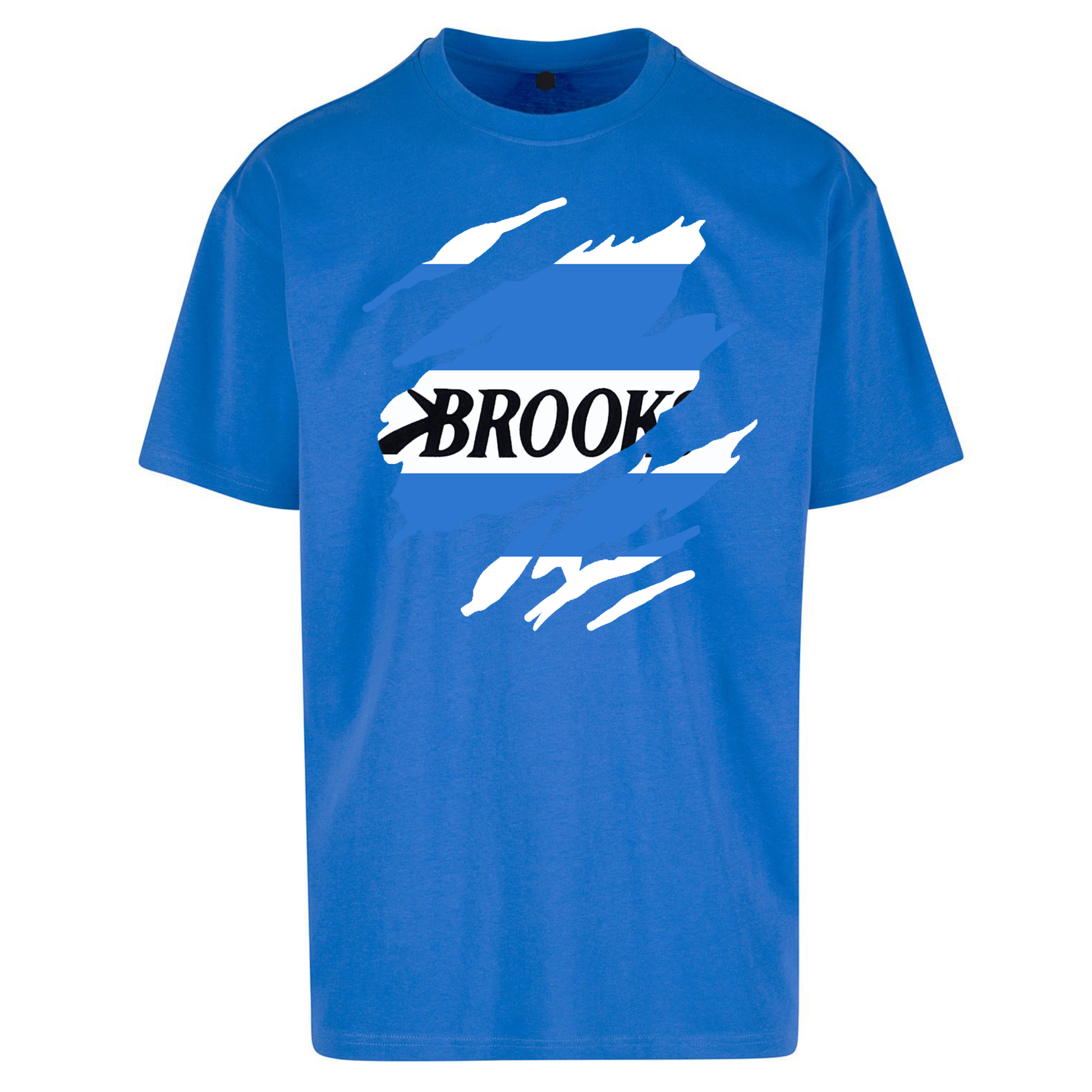 Retro QPR 1992 Torn Effect Oversized T Shirts