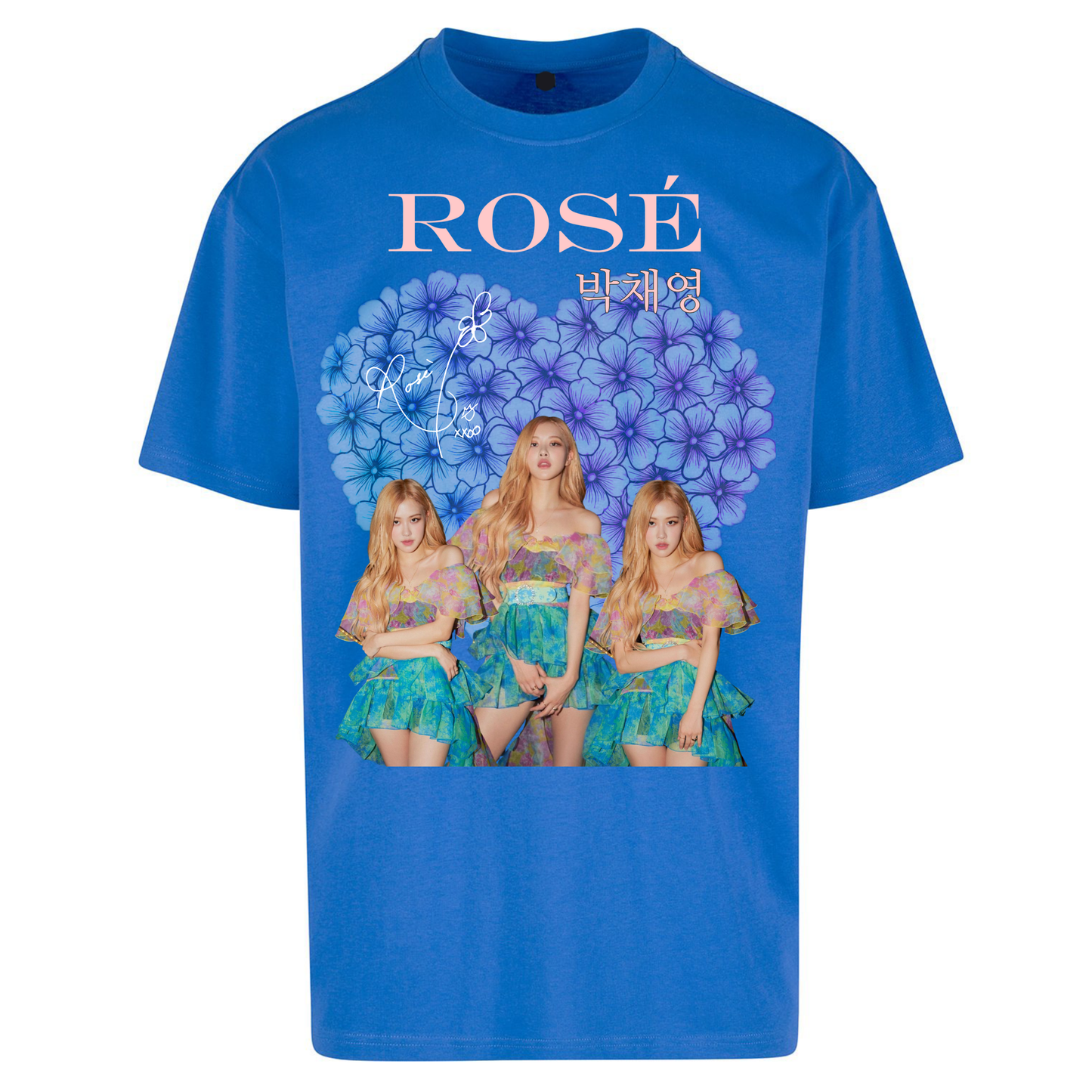 Rose K Pop Oversized T Shirts
