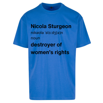 JK Rowling Nicola Sturgeon T Shirt Oversized T Shirts