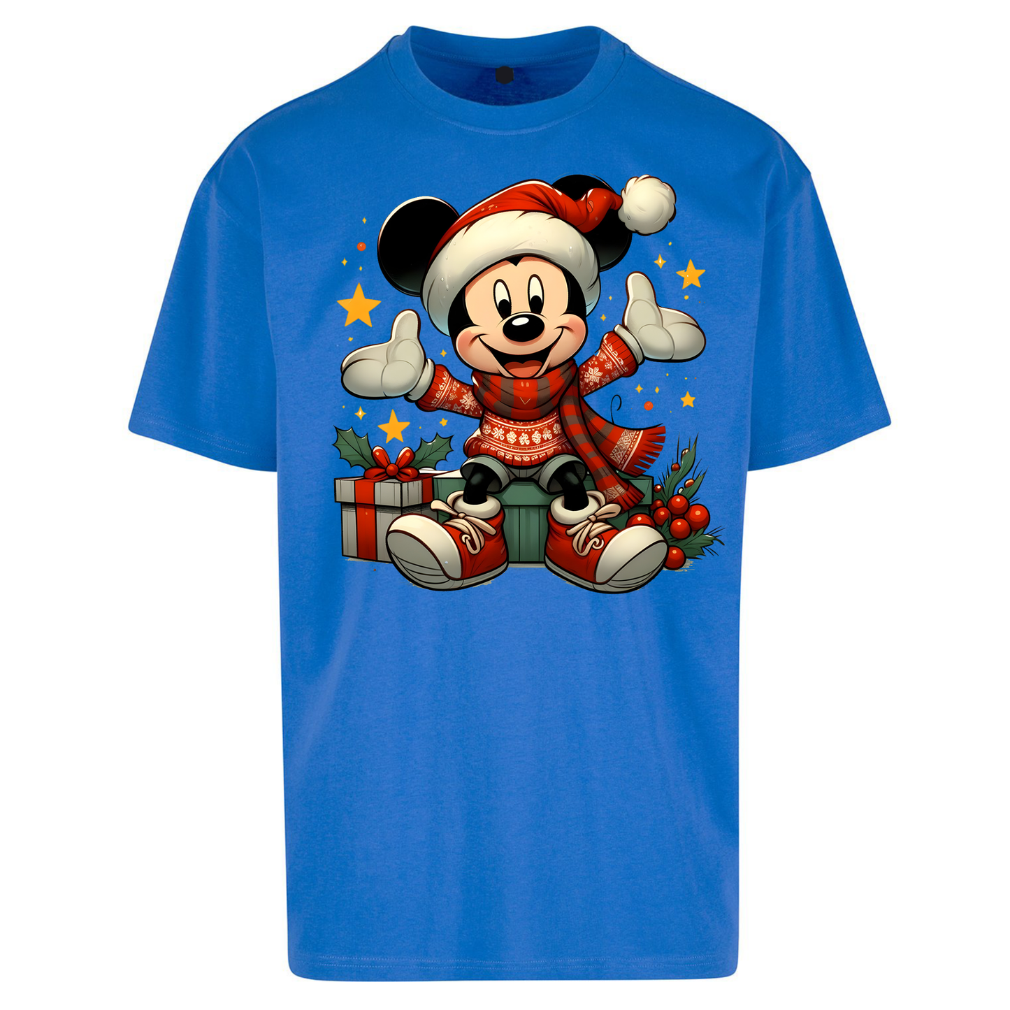 Micky Mouse Christmas Oversized T Shirts