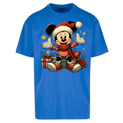 Micky Mouse Christmas Oversized T Shirts