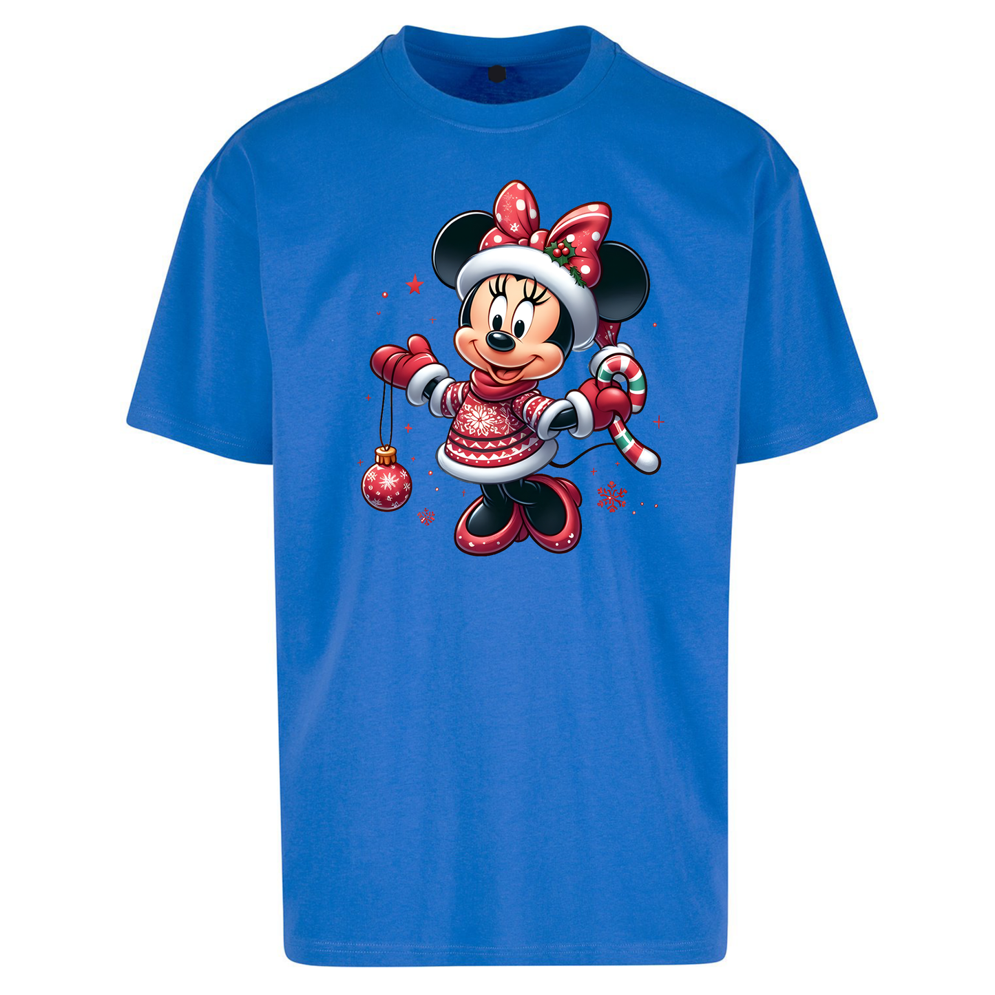 Mini Mouse Christmas Oversized T Shirts