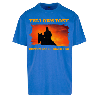 Yellowstone Dutton Ranch Since 1886 Oversized T Shirts