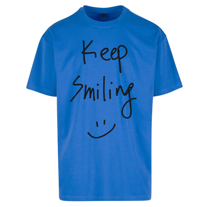 Keep Smiling Oversized T Shirts
