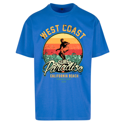 West Coast Surf Paradise Oversized T Shirts
