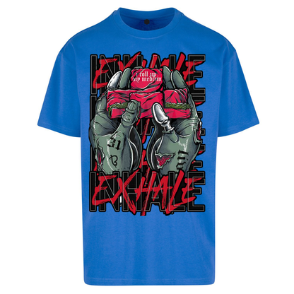 Inhale Exhale Oversized T Shirts