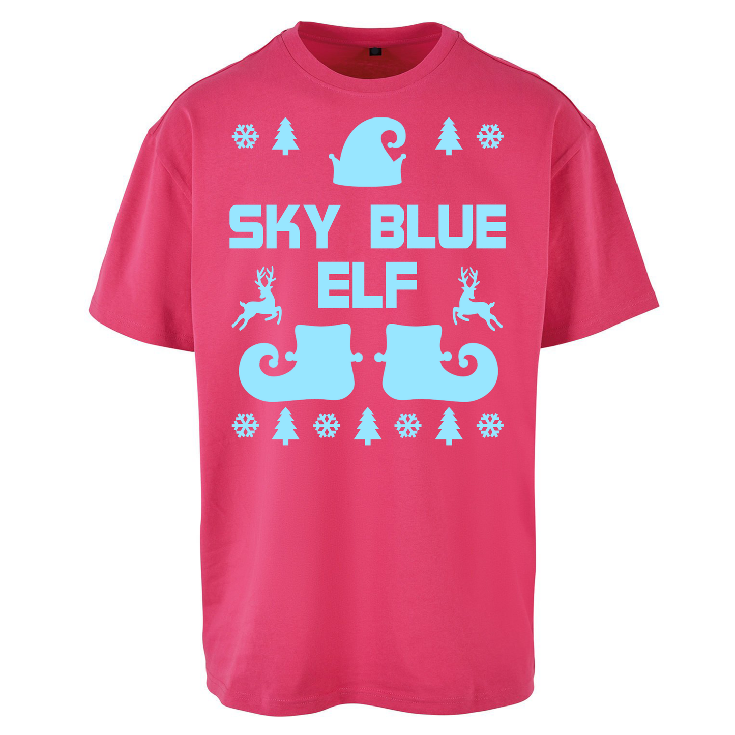 Coventry City FC Christmas Oversized T Shirt