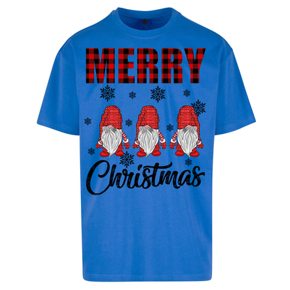 Merry Knomes Christmas Oversized T Shirt