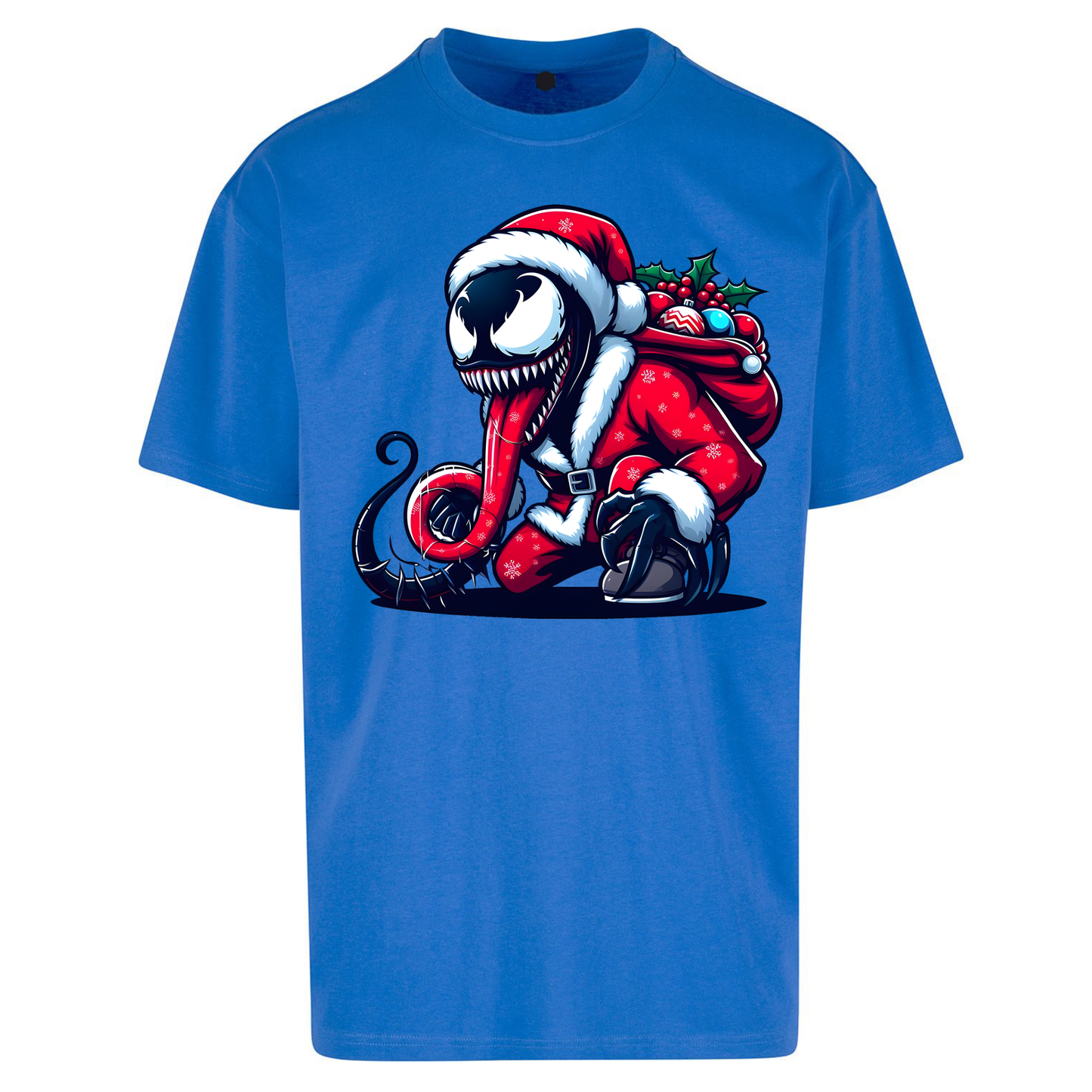 Venom Santa Oversized T Shirts