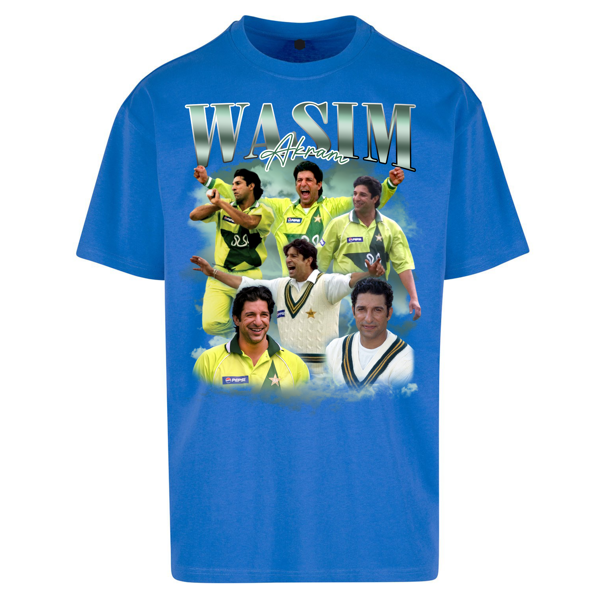 Wasim Akram Oversized T Shirts