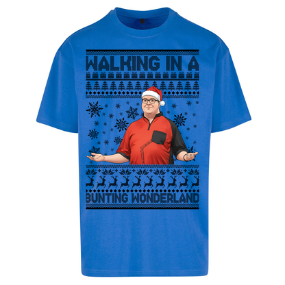Bunting Wonderland Oversized T Shirt