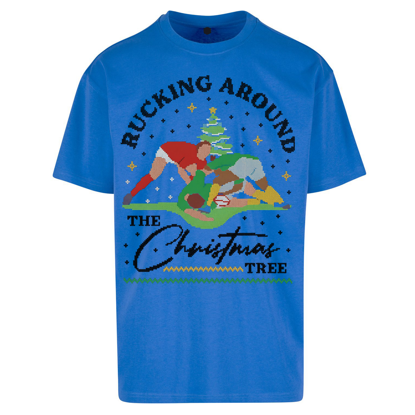 Rugby Christmas Oversized T Shirts
