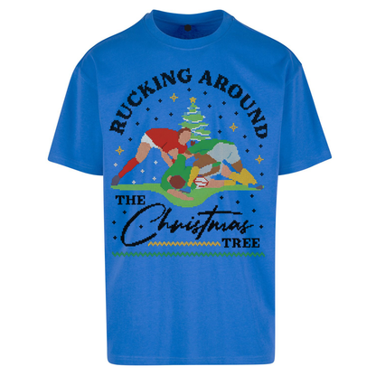 Rugby Christmas Oversized T Shirts