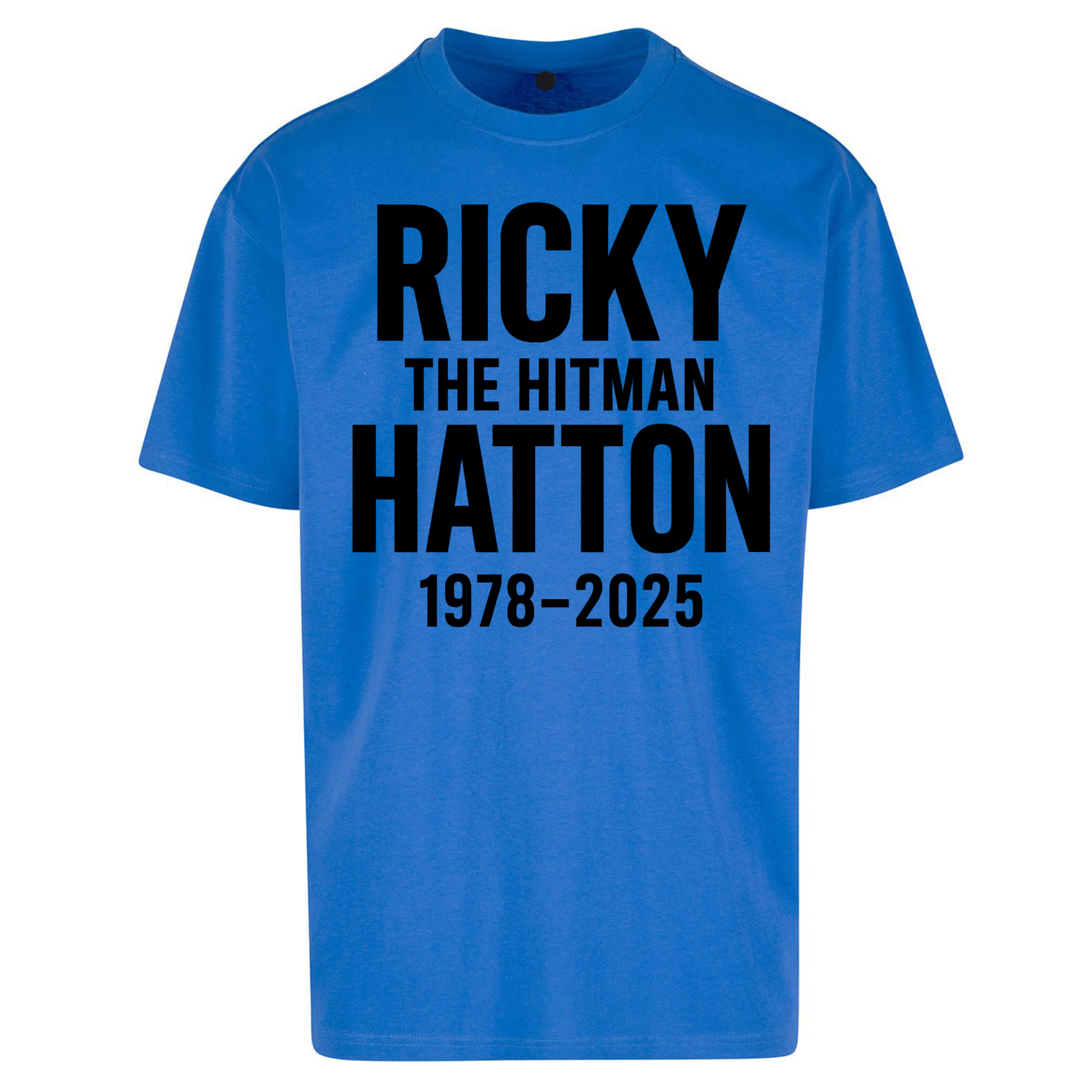 Ricky The Hitman Hatton 1978 2025 Oversized T Shirts