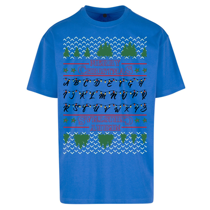 stranger things christmas jumper Oversized T Shirts
