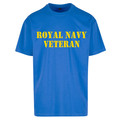 Royal Navy Veteran Oversized T Shirts