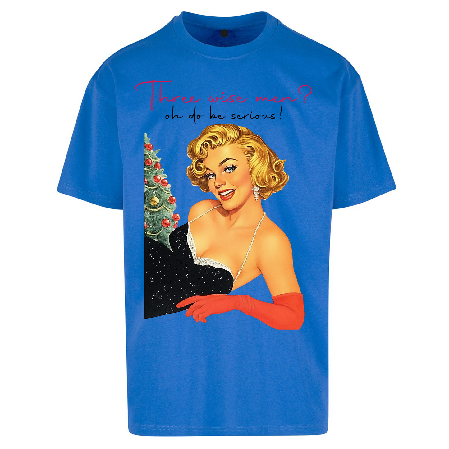 Three Wise Men Christmas Oversized T Shirt