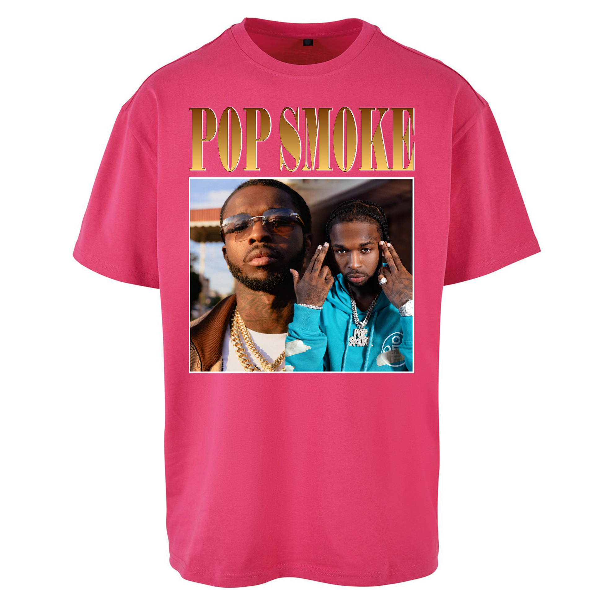 Pop Smoke Oversized T Shirts