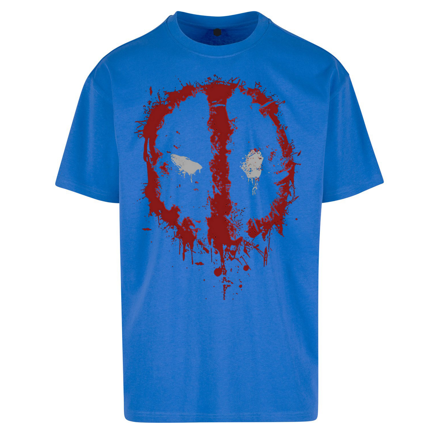 Marvel Deadpool Splatter Icon Oversized T Shirts