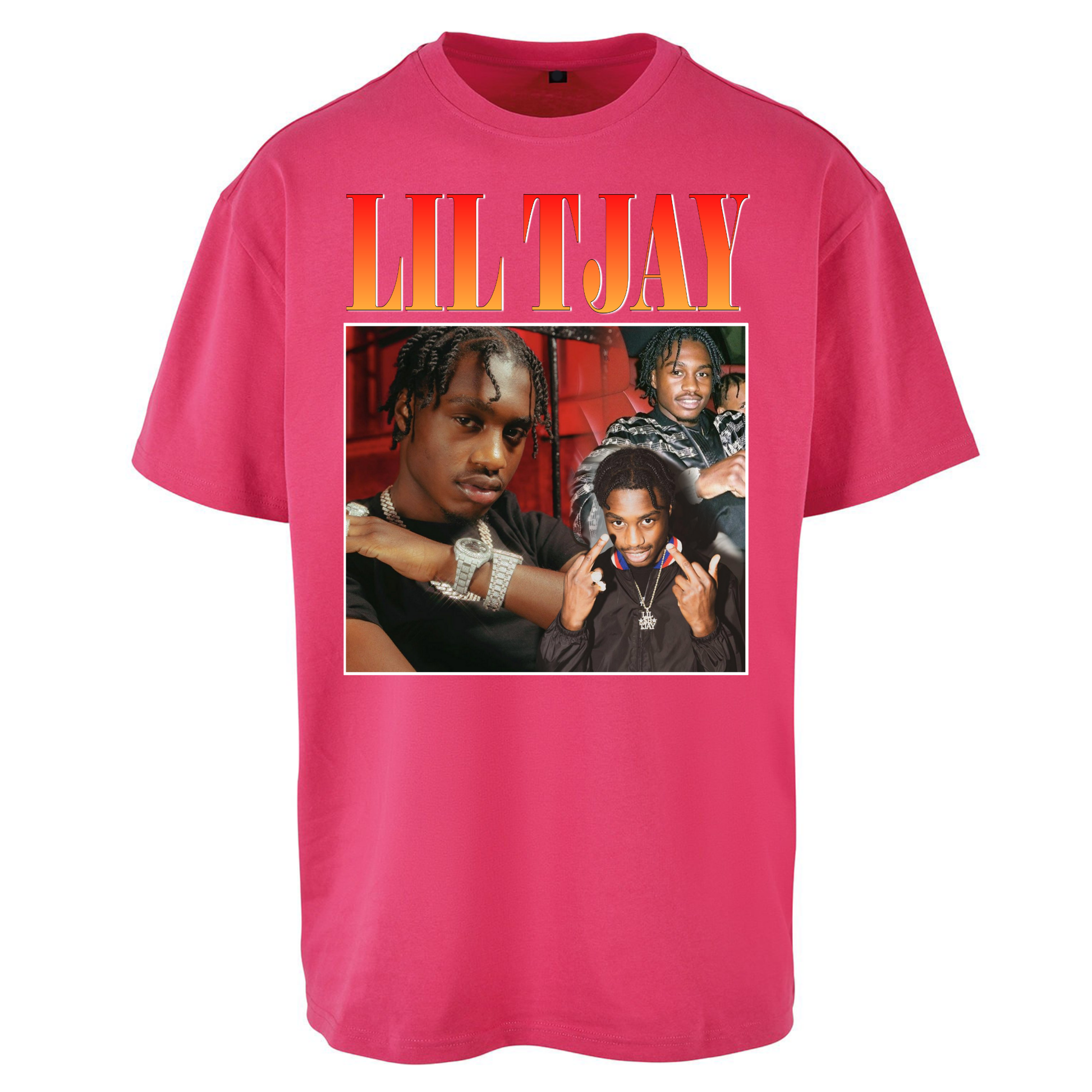 Lil Tjay Oversized T Shirts