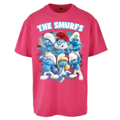 The Smurfs Oversized T Shirts 